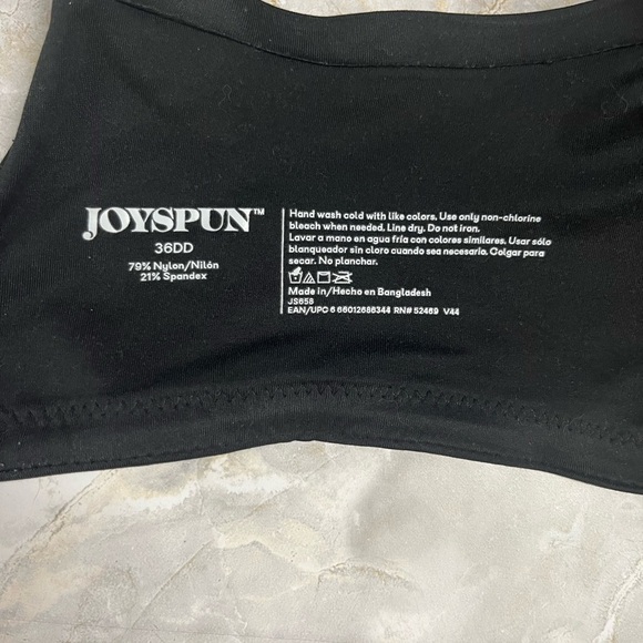 Black Full Coverage Underwire Bra - Picture 5 of 5